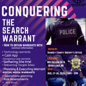 10). Conquering the Search Warrant - Devils Lake, ND - August 27-28, 2026