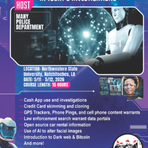 03). Technology in Today's Investigations - Many, LA - May 11-12, 2026