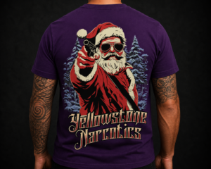 Santa Shirt Purple