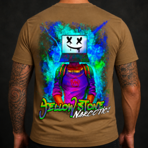 Computer Head Shirt Tan
