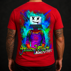 Computer Head Shirt Red