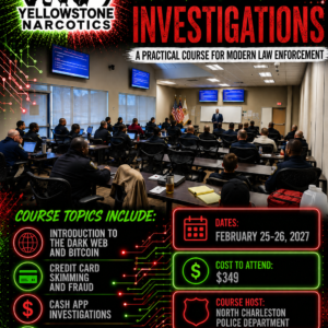 14.) Technology in Today's Investigations - North Charleston, SC - Feb 25-26, 2027