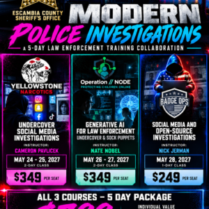 22.) Social Media and Open Source Investigations - Escambia County, FL - May 28, 2027